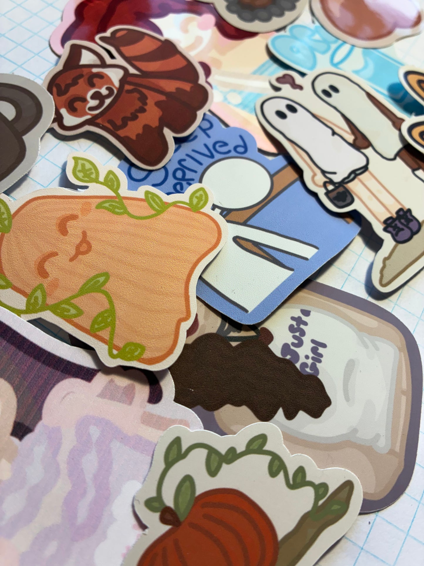 Random sticker grab bag ~ 3 stickers