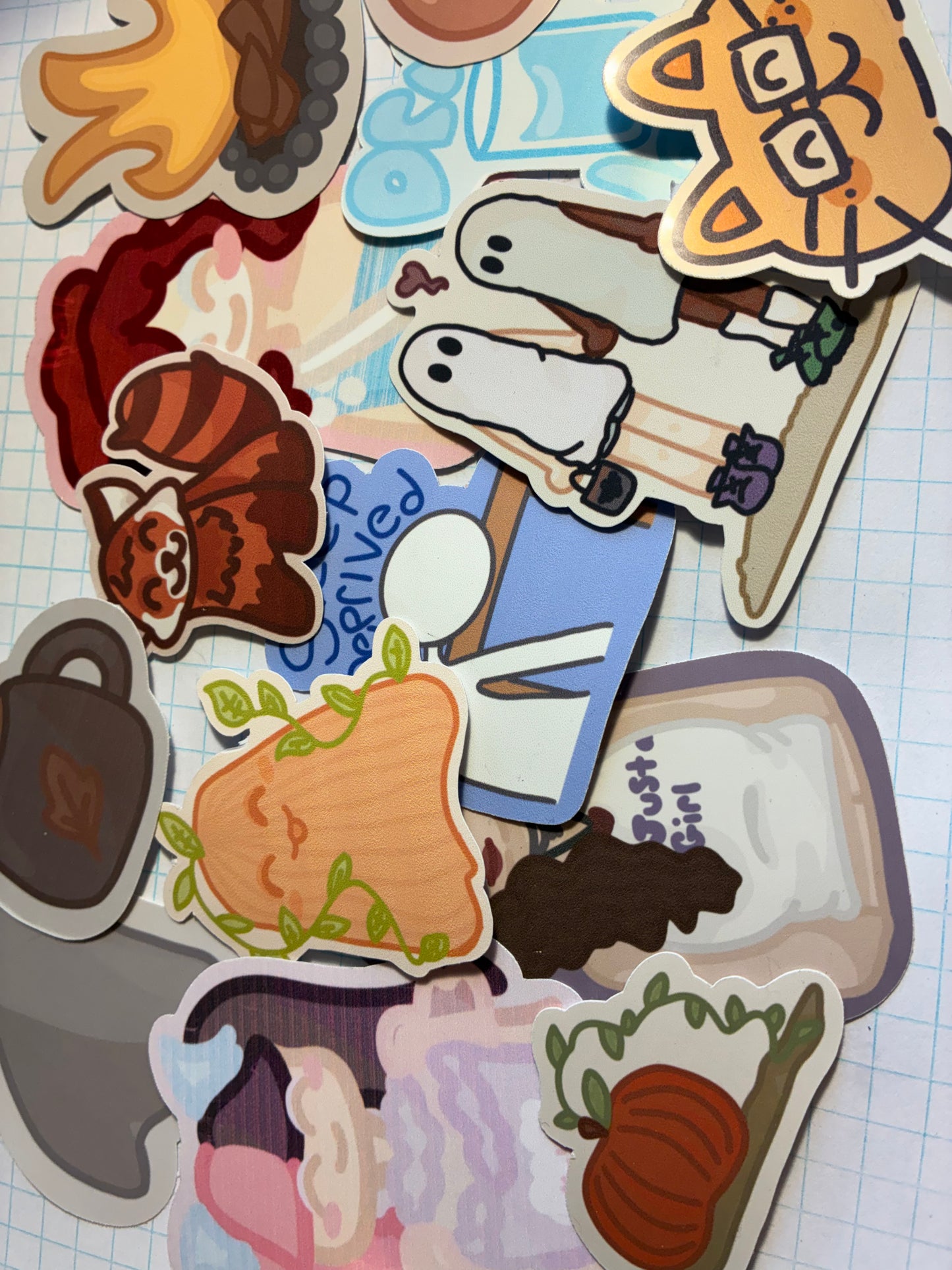 Random sticker grab bag ~ 3 stickers